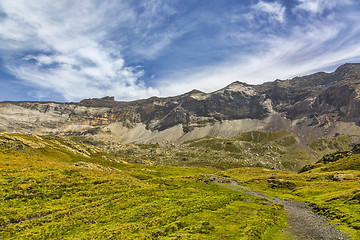 Image showing The Circus of Troumouse - Pyrenees Mountains