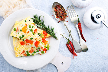 Image showing omelette