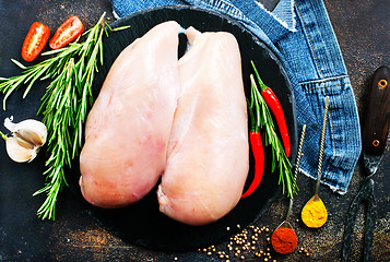 Image showing chicken fillet