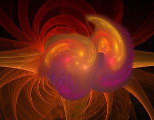 Image showing abstract fractal background