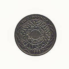 Image showing Vintage Coin isolated