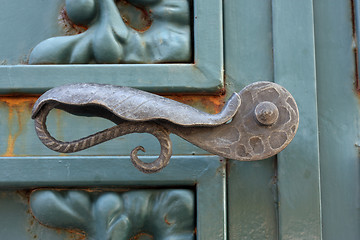 Image showing Vintage Door Handle