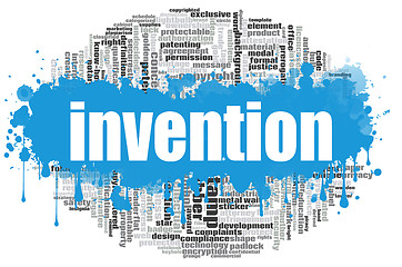 Image showing Invention word cloud