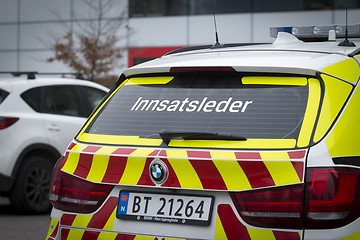 Image showing Norwegian Police Vehicle