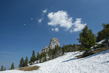 Image showing Landscape image on Kampenwand
