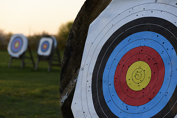 Image showing Target for archery