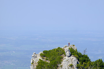 Image showing Landscape image on Kampenwand