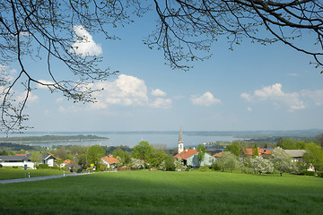 Image showing View to Chiemsee