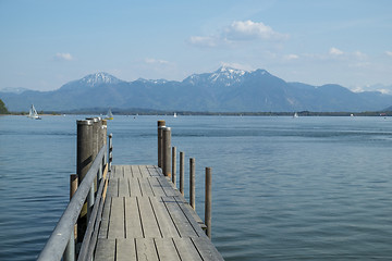 Image showing Chiemsee in Bavaria