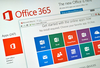 Image showing  Microsoft Office 365 