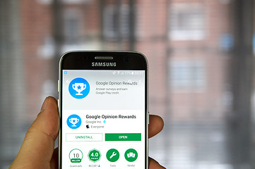 Image showing Google Opinion Rewards app