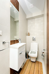 Image showing Modern bathroom interior