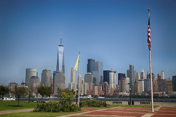 Image showing Manhattan Skyline from NewJersey, New York City