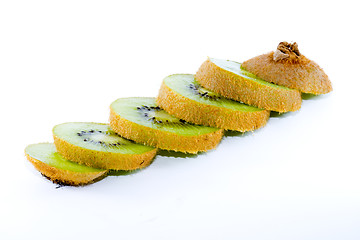 Image showing Sliced Kiwi