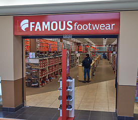 Image showing Famous Footwear outlet. 