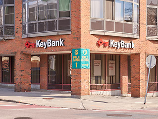 Image showing KeyBank, street view. 