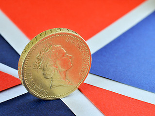 Image showing One British Pound Sterling