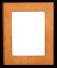 Image showing Wooden photoframe