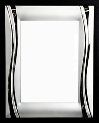 Image showing Metallic photoframe