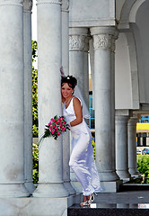 Image showing Happy bride