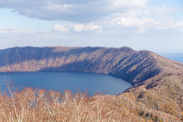 Image showing Lake kuttara in Shiraoi,  Hokkaido, Japan