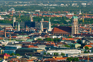 Image showing Aerial view of Munich. Munich, Bavaria, Germany