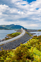 Image showing Atlantic Ocean Road Norway