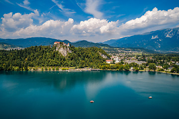 Image showing Slovenia - resort Lake Bled.