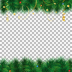 Image showing Christmas and New Year Frame