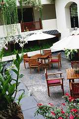 Image showing Garden furniture.