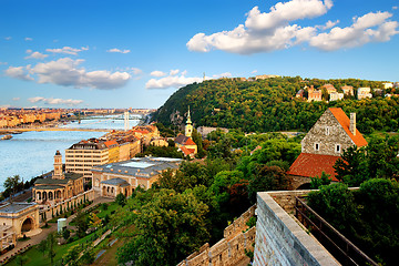 Image showing Gellert Hill in Budapest