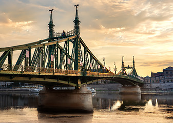 Image showing Budapest Liberty Bridge