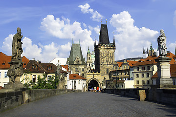 Image showing Majestic Charles Bridge