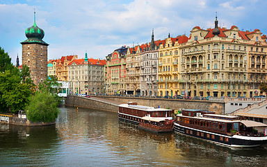 Image showing Embankment in Prague