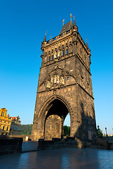 Image showing Staromestska Tower in Prague