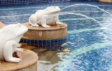 Image showing Beautiful swimming pool