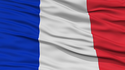 Image showing Closeup France Flag