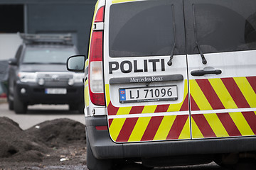 Image showing Norwegian Police Vehicle