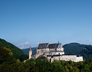 Image showing Vianden Castle, Luxembourg