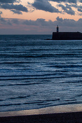 Image showing Lighthouse at the End of the Day