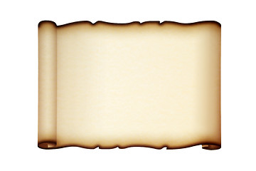 Image showing Parchment Paper Scroll 