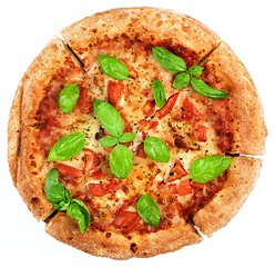 Image showing Homemade Margherita Pizza