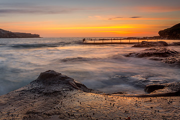 Image showing Sunrise views at Malabar Sydney Australia