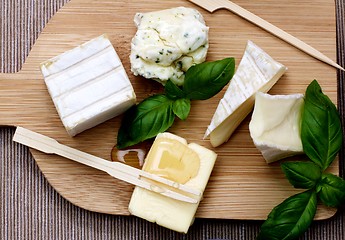 Image showing Delicious Cheese Plate