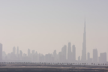 Image showing Panorama Dubai city