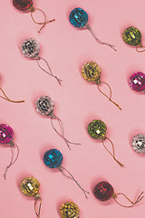 Image showing Multicolored christmas balls