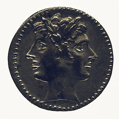 Image showing Vintage Roman coin