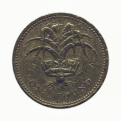 Image showing Vintage Pounds