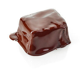 Image showing Piece of chocolate