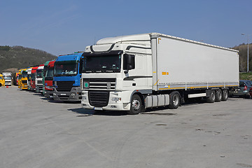 Image showing Truck Stop